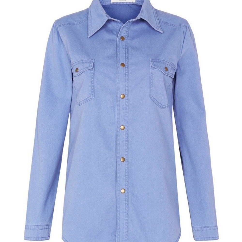 SALE PENDING Spell Blue Belle (Bellebird) Chambray Shirt Jacket BNWT FSOT - Picture 8 of 12